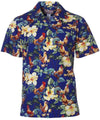 Rooster's Up Aloha Shirt Navy