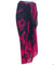 Sarong Pareo Cover Up Hibiscus Black-Hot Pink Hot Pink