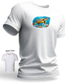 Hawaii Sea Turtle Men's Shaka T-Shirt White