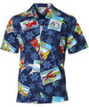 Season Greetings Christmas Shirt Navy