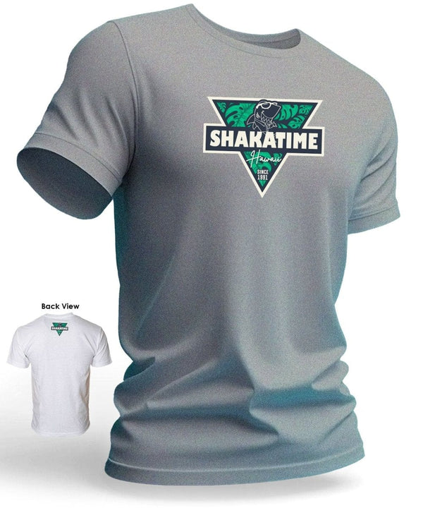 Shaka Time Hawaii Green 1991 Tee Ash