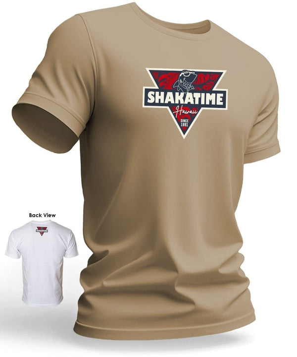 Shaka Time Hawaii Red 1991 Tee Sand