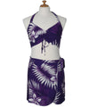 Short Sarong Cover-Up Pareo Wrap with Halter Top Regular Top One size