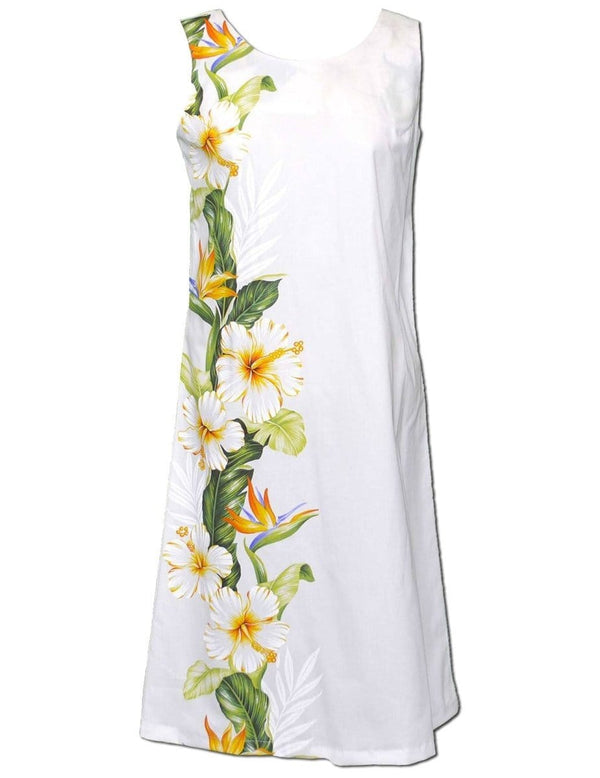Sleeveless Bias Dress Knee Length Lanikai White KY