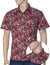 Slim Fit Tailored Kahu Shirt Red