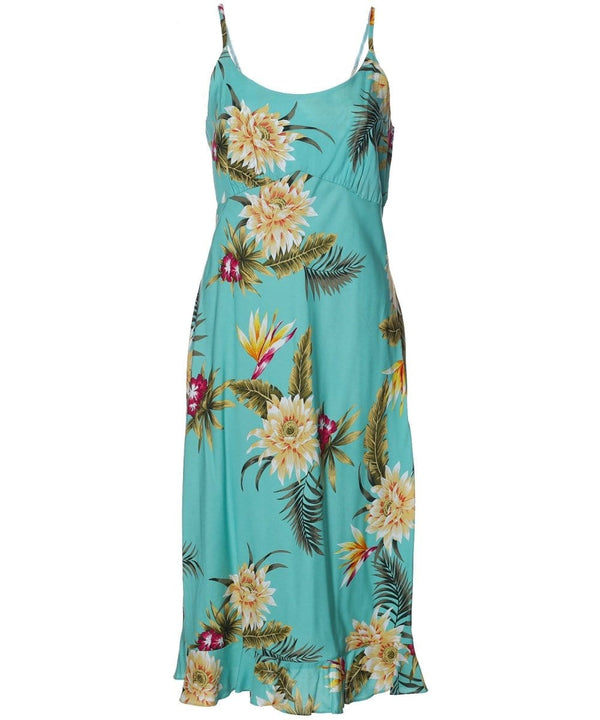 Hawaiian Midi Slip Dress Island Ceres