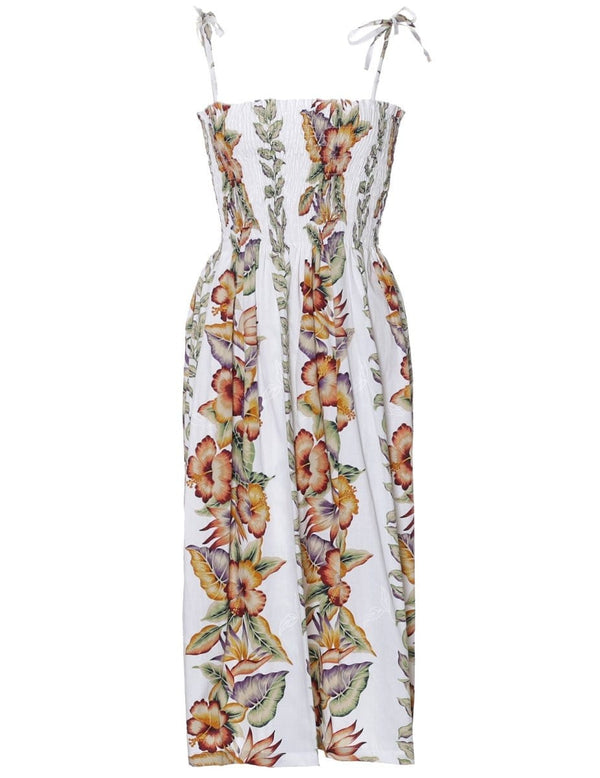 Smock Dress Paia White Fits XS to XL (2-16) KY