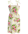 Smock Hawaiian Dress Pua Moe Cream