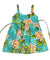 Sundress for Girls Paina Aloha Aqua