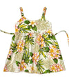 Sundress for Girls Paina Aloha Cream