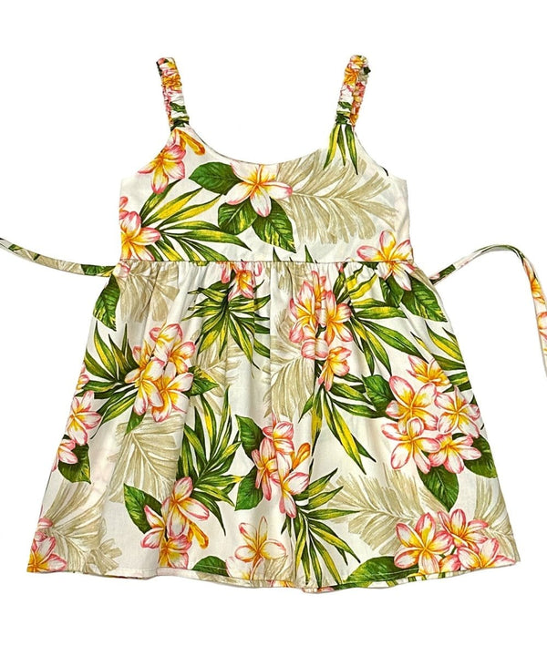 Sundress for Girls Paina Aloha Cream