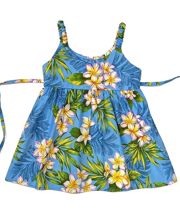 Sundress for Girls Paina Aloha Sky Blue