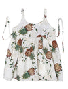 Sunny Pineapples Girls Sundress White KY