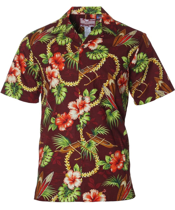 Surfer Leis Shirt Red