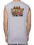 Surfers Woody Car Muscle Tee Ash