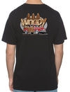 T-Shirt Tee Surfers Woody Station Wagon Car Black