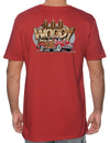 T-Shirt Tee Surfers Woody Station Wagon Car