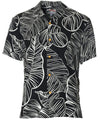Taro Leaf Resort Hawaiian Shirt Black