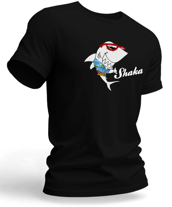 Cool Shark Shaka T-Shirt Black