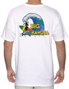 The Big Kahuna Waves Men T-shirt White Shaka Time Hawaii
