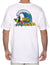 The Big Kahuna Waves Men T-shirt White Shaka Time Hawaii