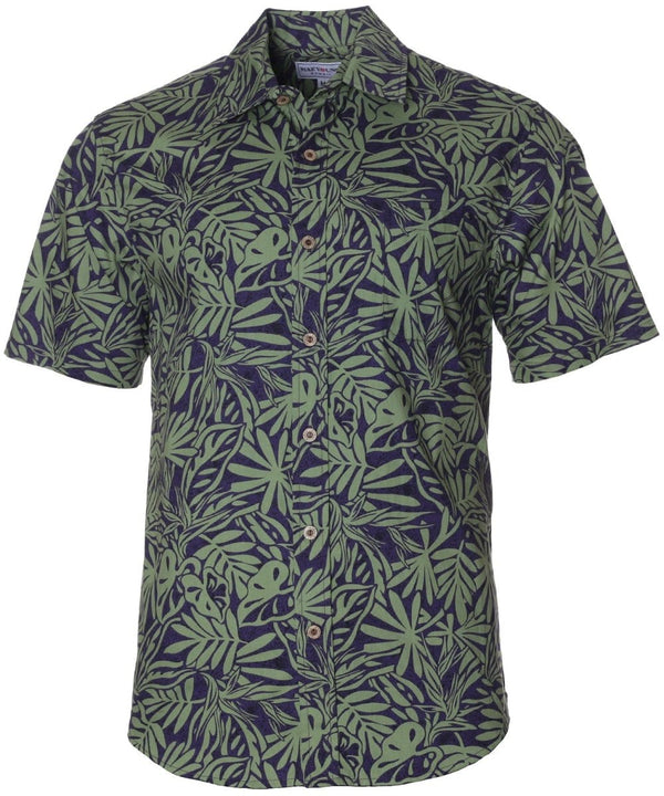 The Purple Forest Dress Hawaiian Shirt Purple