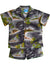 Toddler Boy's Clothes Set Ocean Waves Black