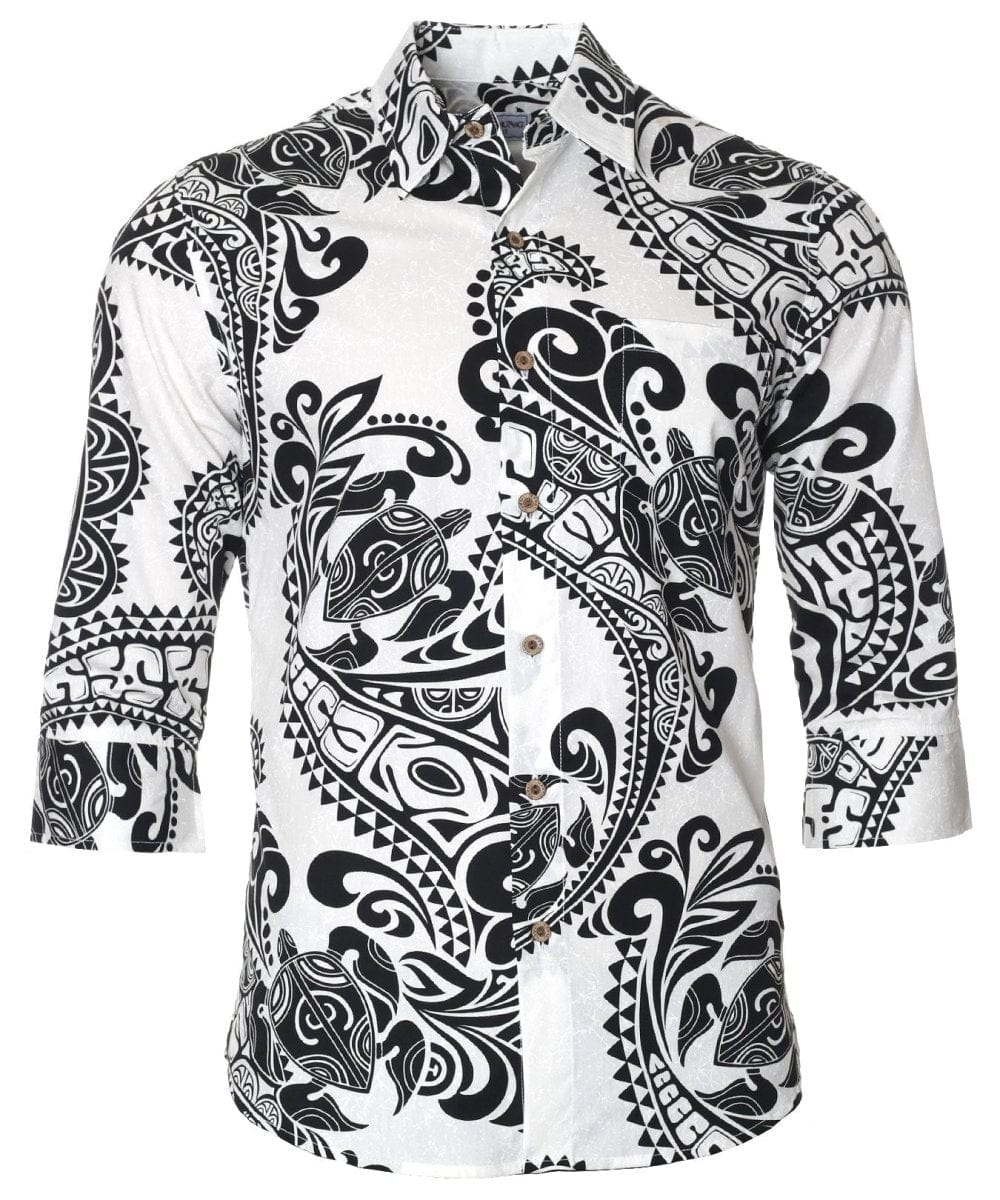 tribal dress shirts Amazon.com: ENLACHIC Men Polynesian Tribal Print Long Sleeve Casual Button Down Beach Hawaiian Shirts Dress Shirts,American Samoa Polynesian,S : Clothing, Shoes & Jewelry
