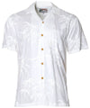Tropical Bamboo White Shirt White