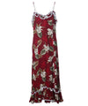 Long Muumuu Spaghetti Straps Designs Red