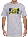 Tropical Paradise Hawaii T-Shirt Ash