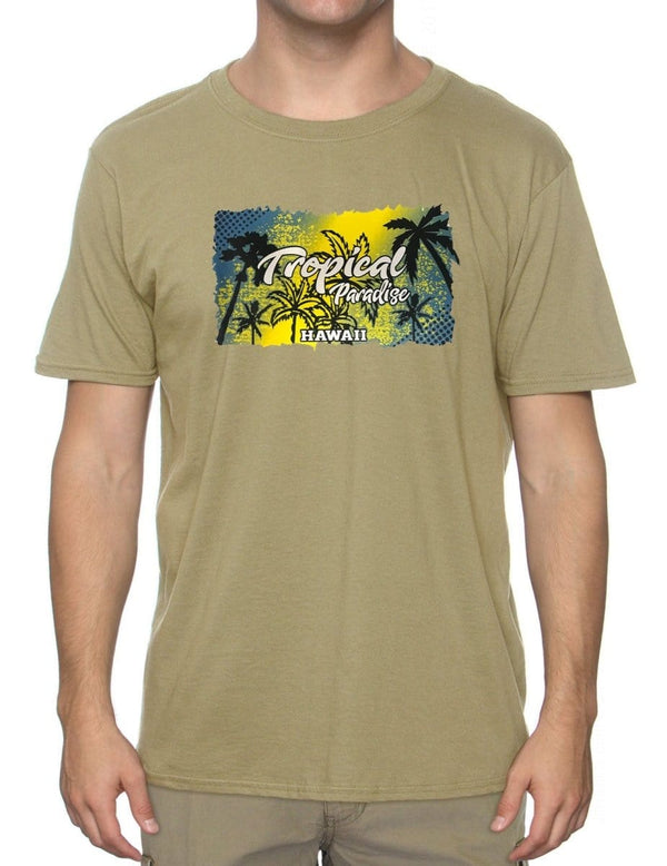Tropical Paradise Hawaii T-Shirt Sand