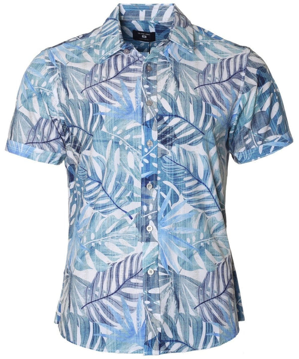 Tropical Season Aloha Shirt White