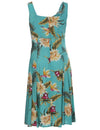 Tropical Short Sundress Rayon Island Ceres