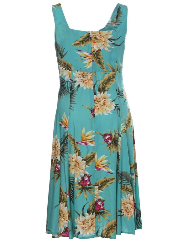 Tropical Short Sundress Rayon Island Ceres