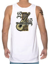 Ukulele Warriors Tank Top T-Shirt White