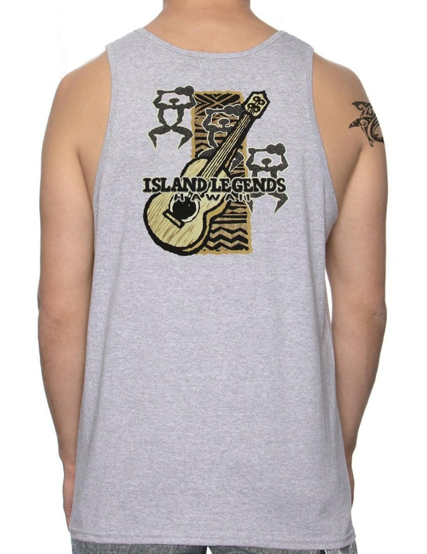 Ukulele Warriors Tank Top T-Shirt Ash