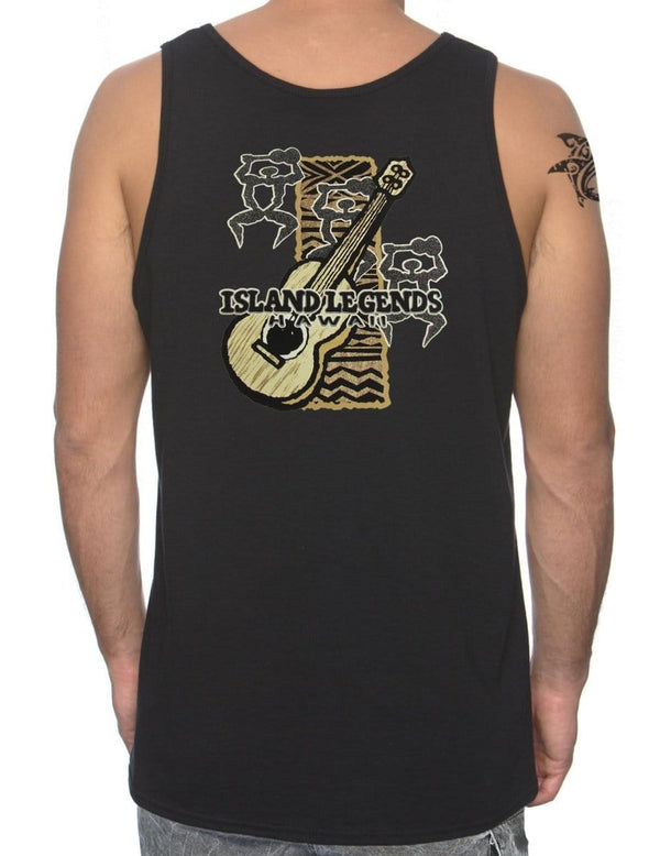 Ukulele Warriors Tank Top T-Shirt Black