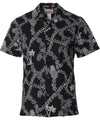 Vintage Luau Hawaiian Shirt Black