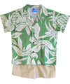 Viva Pineapples Boy’s 2 Piece Clothes Set Sage