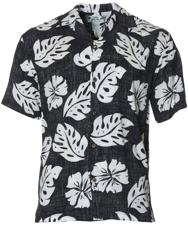Waikane Aloha Shirt Black