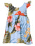 Waipio Hibiscus Girl's Flower Dress Aqua