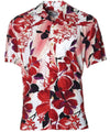 Watercolor Hibiscus Shirt Red