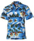 Waves Whisper Aloha Shirt Blue
