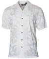 White Aloha Shirt Makena White