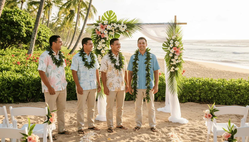 Hawaiian Aloha Shirts for Weddings: What Grooms & Guests Should Wear