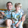 Dad and Son Matching Hawaiian Shirts