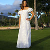 White Hawaiian Dresses