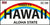 Beach Towel 1959 Hawaii Aloha State License Plate White