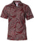 Polynesian Tribal Hilo Hawaiian Shirt Burgundy